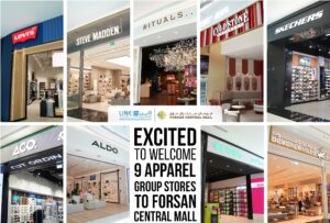 Forsan Central Mall Welcomes Nine International brands by Apparel Group | The Property Times
