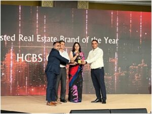 HCBS Developments Receives ‘Most Trusted Real Estate Brand of the Year’ at ET Now Realty Conclave & Awards-2025 | The Property Times