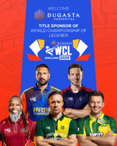Dugasta Properties Announced as Title Sponsor for World Championship of Legends 2025 | The Property Times