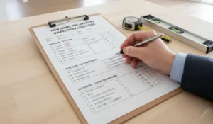 New Home Pre Delivery Inspection Checklist in 2025