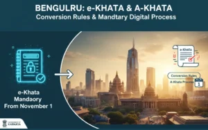 e-Khata Mandatory From Nov 1 Bangalore: B-Khata to A-Khata Rules