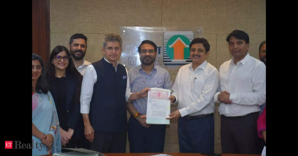 Home 32 mhada signs redevelopment agreements for gtb nagar project in mumbai