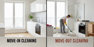 Move-In vs Move-Out Cleaning Service: What’s the Difference?