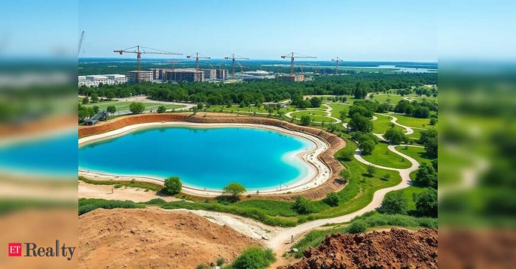 Home 32 uttar pradesh mandates water bodies in real estate projects over 10 acres